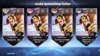 DAY 1 PAKE GELAR GLOBAL LAPU-LAPU!