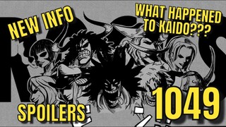 One Piece Chapter 1049 (SPOILERS) - NEW ADDITIONAL INFORMATION