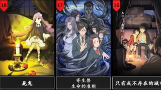 日网票选·有史以来最恐怖「悬疑」动画的排名!!!