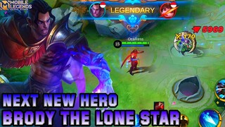 Next New Hero Brody Gameplay - Mobile Legends Bang Bang