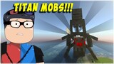 TITAN Mobs! - Minecraft Bedrock Edition / MCPE 1.18 Part1