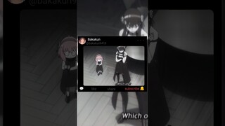 anya as an assassin😍😮💀#anime#otaku#spyxfamily#bakakun##trending #shorts