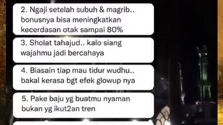 cara jadi good loking silakan di coba murah meriah dapat pahala lagi