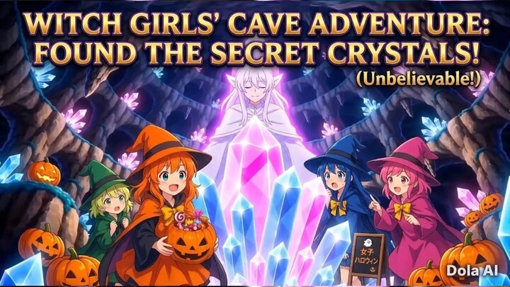 Cuite Witches Halloween #2 - Gadis Halloween di Gua Ketemu dengan Summon Gadis putih