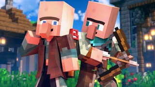 SAVE THE VILLAGE - อเล็กซ์และสตีฟ ไลฟ์ (แอนิเมชั่น Minecraft)