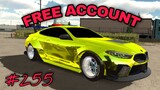 free account #255 with paid body kits car parking multiplayer v4.8.4 giveaway
