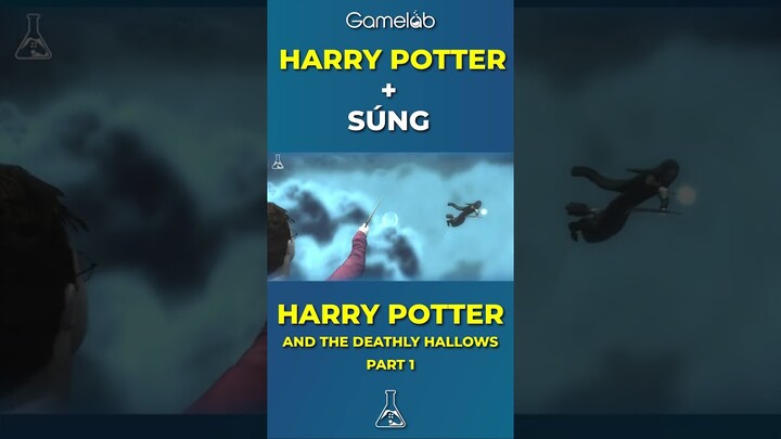 Harry Potter + Súng =  ??? #gamelab #harrypotter #hogwartslegacy
