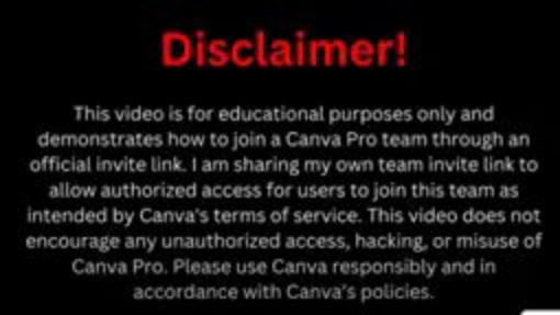 get canva pro team invite link 2024