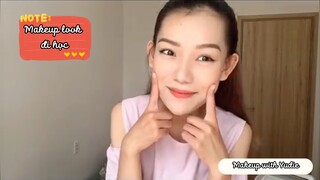 Makeup look đi học