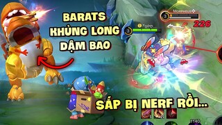 Tốp Mỡ | BARATS CHÚ KHỦNG LONG DẬM BAO: CHƠI ĐI SẮP NERF RỒI ANH EM Ạ... | MLBB