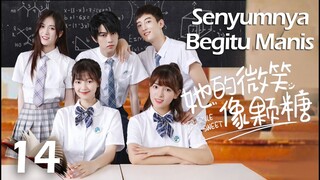 【INDO SUB】EP 14丨Senyumnya Begitu Manis丨Her Smile So Sweet丨Ta De Wei Xiao Xiang Ke Tang丨她的微笑像颗糖