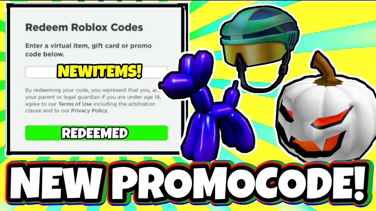 2022 *5 NEW* ROBLOX PROMO CODES All Free ROBUX Items in NOVEMBER + EVENT