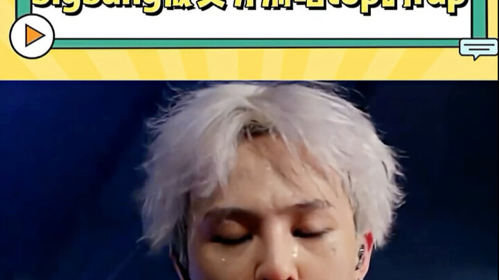 Para anggota BIGBANG masing-masing menyanyikan rap milik TOP, dan setiap orang menghadirkan nuansa y