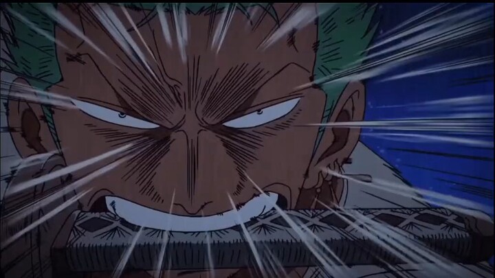 Epic moment Zoro & Luffy vs Mizu (Water Seven)