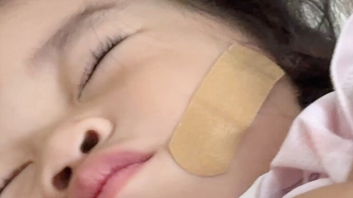 The daughter’s Band-Aid experiment—thankfully, the old dad quickly distanced himself.