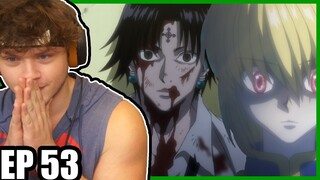 THE PHANTOM TROUPE ARE DEAD?! || Hunter x Hunter REACTION: Episode 53
