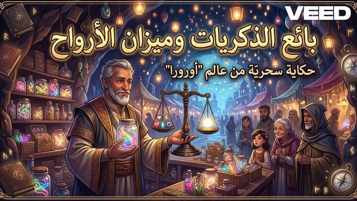 بائع الذكريات وميزان الأرواح ⚖️✨