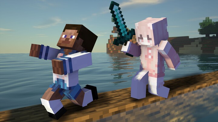 When you're playing Minecraft and your teammate has a stroke