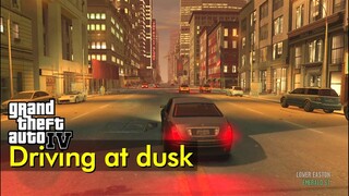 Algonquin at Dusk - South to North | Just Driving | GTA IV