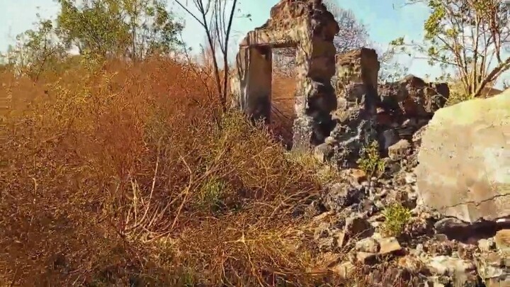 Exploración De RUINAS  lo habitan gente salí corriendo