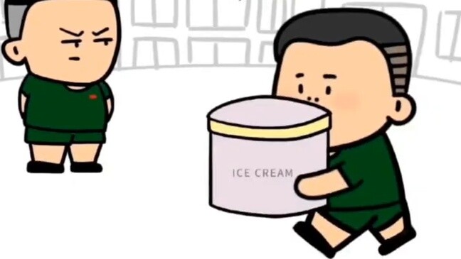 Captain: How fat are you? And you're still eating!