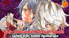 Anime Baru Dengan MC Ninja Terkuat!! Tanggal Rilis Dari Anime Jigokuraku