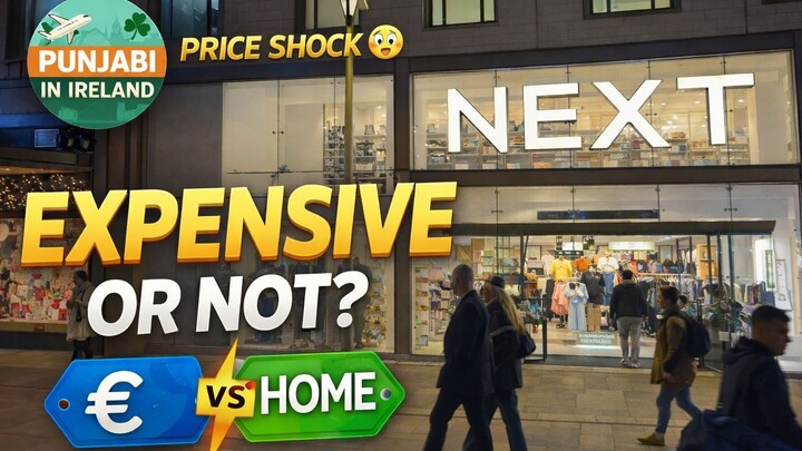 NEXT Dublin Prices | How Expensive Is Shopping in Ireland? 😳🇮🇪