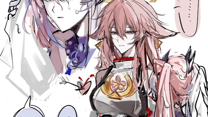 [狐鱼] 我方狐狸受到了【美颜暴击】