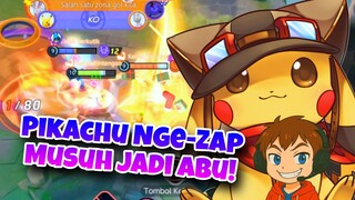 Ketika Skill Pikachu bikin Musuh Jadi Abu! - Pokemon Unite Montage