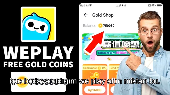 weplay altın hilesi 2026 - Bedava We Play Altın