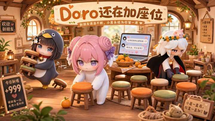 Doro is still adding more seats.