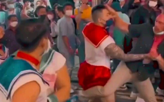 Hong Kong Lan Kwai Fong Halloween: Little Witch vs. Foreigners