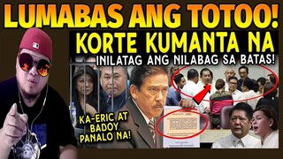 Walang Nagawa Kongreso KORTE inilatag ang Batas na Nilabag KA-ERIC BADOY REACTION REACTION VIDEO