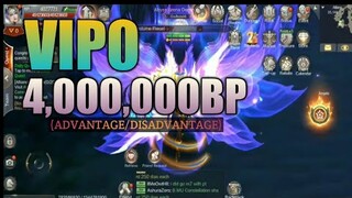 THE ADVANTAGE AND DISADVANTGE FOR BEING VIP0 MU ORIGIN 2 1/2