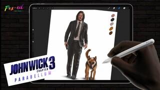 Pex-cil [ PAINTING ] Painting John Wick 3 Parabellum (จอห์น วิค ภาค3)