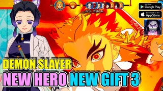 Demon Slayer Mobile 3D New 3 Redeem/Gift Code New Hero Pilar Serangga Shinbobu Kocho Android Game