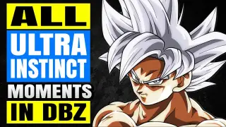 All Ultra Instinct Moments in Dragon Ball (1984-2021)