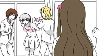 [APH handwriting/hand drawing] Daily life of a male high school student