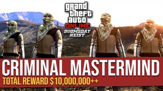 Criminal Mastermind Challenge, Bisa Dapet $10,000,000??? 🤔 GTA Online Indonesia Doomsday Heist