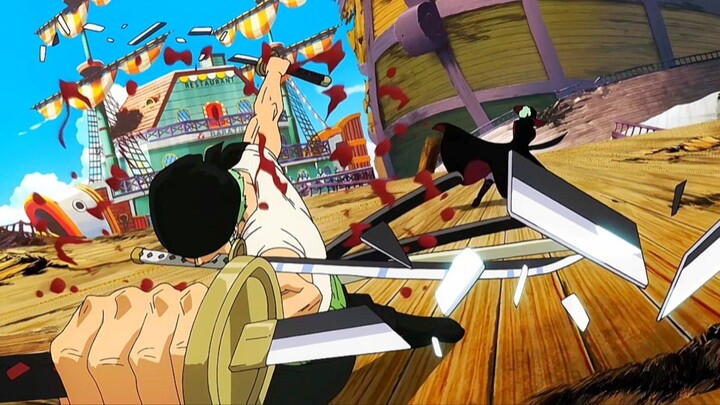 Ketika King Zoro adu pedang vs Mihawk 🥶