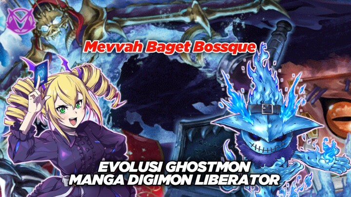 Evolusi Digimon Utama Di Manga Digimon Liberator - Ghostmon Theathrical Digivolve