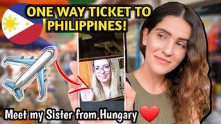 MY SISTER (Best Friend) IS COMING TO THE PHILIPPINES! Buying Her One Way Ticket Video Call