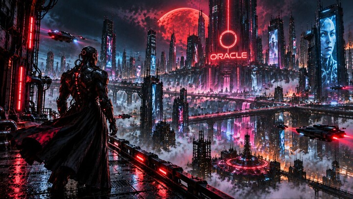 当机器继承黑夜 | When the Machines Inherited the Night | Dark Futuristic Ambient