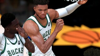 NBA 2K21 Ultra Modded Finals | Suns vs Bucks | GAME 5 Highlights Overtime