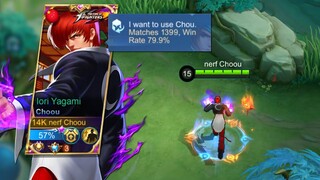 My 1,400 MATCHES CHOU : VICTORY OR DEFEAT? ( enemy outplayed )