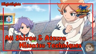 รวมท่าไม้ตายทั้งหมดของ ฟุบุคิ ชีโร่ & ฟุบุคิ อาสึยะ | Inazuma Eleven Ares&Orion