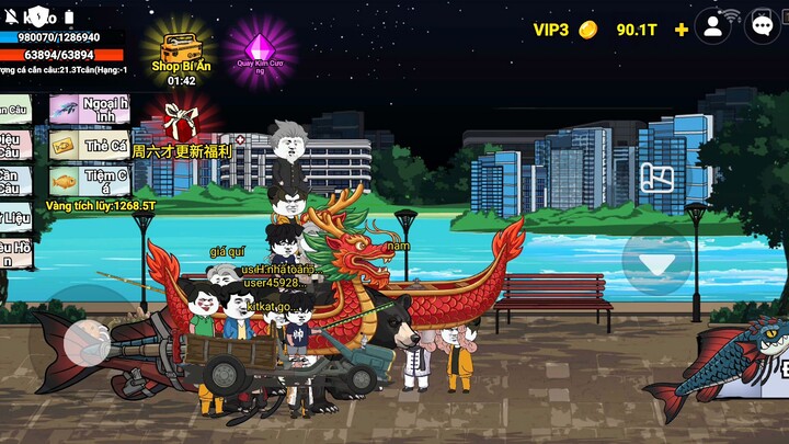 câu cá vạn cân #BuildaGame #钓魂#35383879