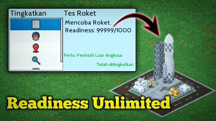 CARA CEPAT MENGISI READINESS BAHAN BAKAR ROKET DI THEOTOWN