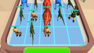 Dinosaurs Battle - Merge 3D - Hướng dẫn cách chơi Phần 1 Các cấp độ 16-25