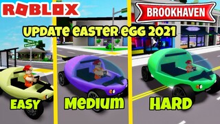 BROOKHAVEN UPDATE  EASTER EGG HUNT 2021 - ROBLOX BROOKHAVEN